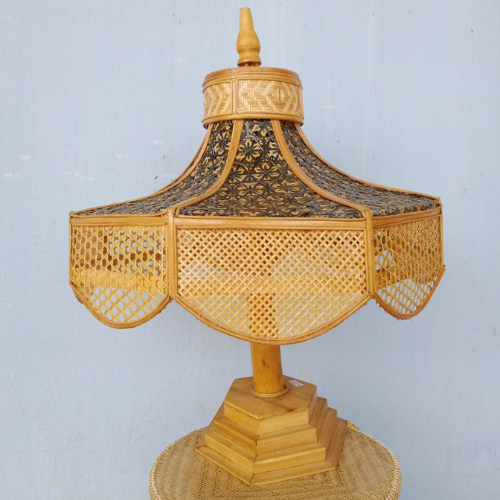 Handicrafts - Bamboo Table Lamp