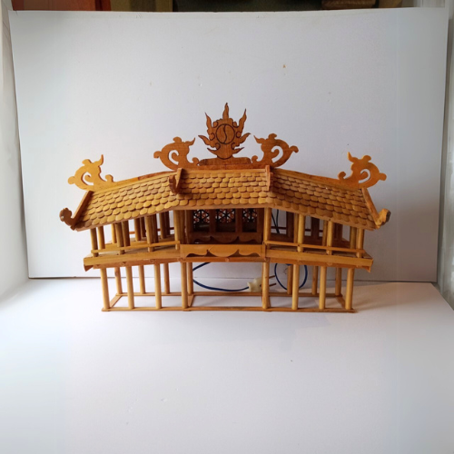 Bamboo Pagoda - Exquisite handicraft works